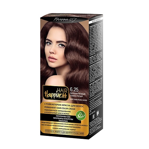 Где купить БЕЛИТА-М Крем-краска для волос аммиачная Hair Happiness Белита-М 