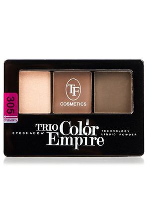 TF Тени для век Трехцветные компактные Trio Empire Color Eyeshadow