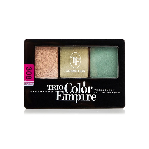 Где купить TF Тени для век Трехцветные компактные Trio Empire Color Eyeshadow TF 