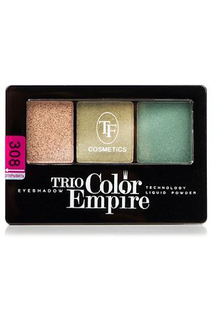 TF Тени для век Трехцветные компактные Trio Empire Color Eyeshadow