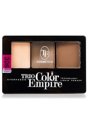 TF Тени для век Трехцветные компактные Trio Empire Color Eyeshadow