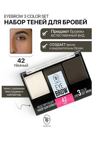 TF Набор Моделирующий для бровей EYEBROW 3 COLOR SET