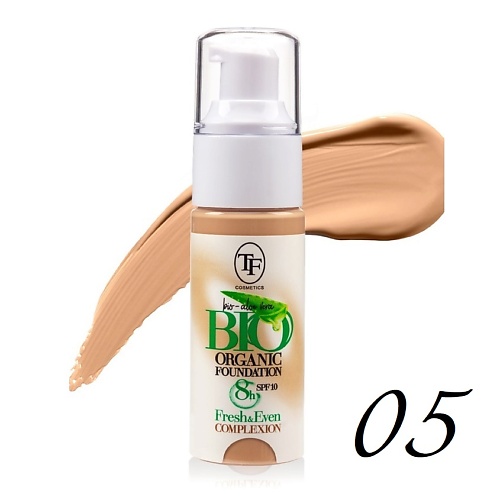 Где купить TF Крем тональный BIO ORGANIC Foundation SPF10 TF 