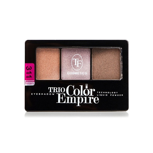 Где купить TF Тени для век Трехцветные компактные Trio Empire Color Eyeshadow TF 