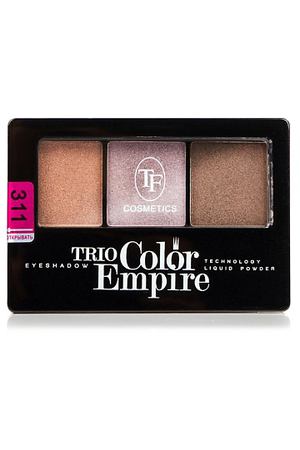 TF Тени для век Трехцветные компактные Trio Empire Color Eyeshadow