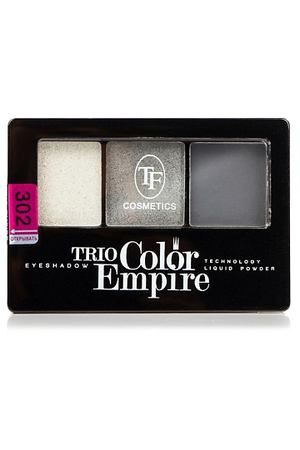 TF Тени для век Трехцветные компактные Trio Empire Color Eyeshadow