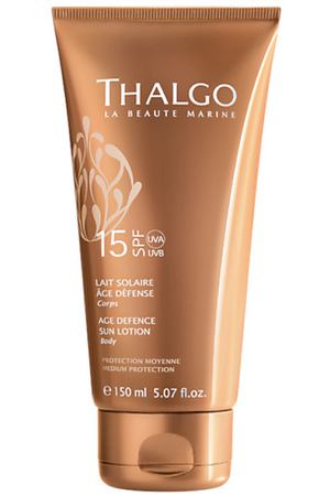 THALGO Антивозрастное солнцезащитное молочко для тела SPF15 Age Defence Sun Lotion