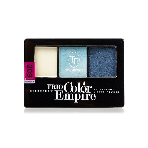 Где купить TF Тени для век Трехцветные компактные Trio Empire Color Eyeshadow TF 