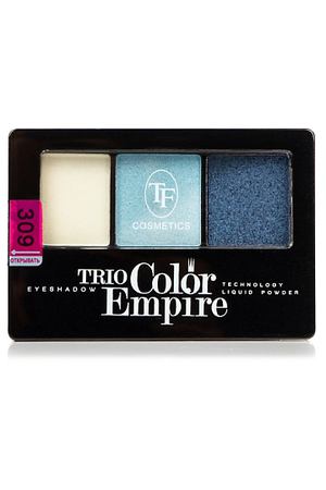 TF Тени для век Трехцветные компактные Trio Empire Color Eyeshadow