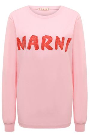 Хлопковый лонгслив Marni