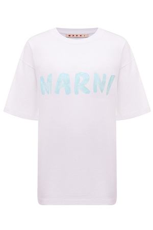 Хлопковая футболка Marni