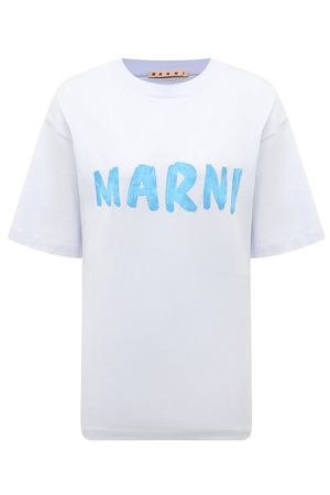 Хлопковая футболка Marni