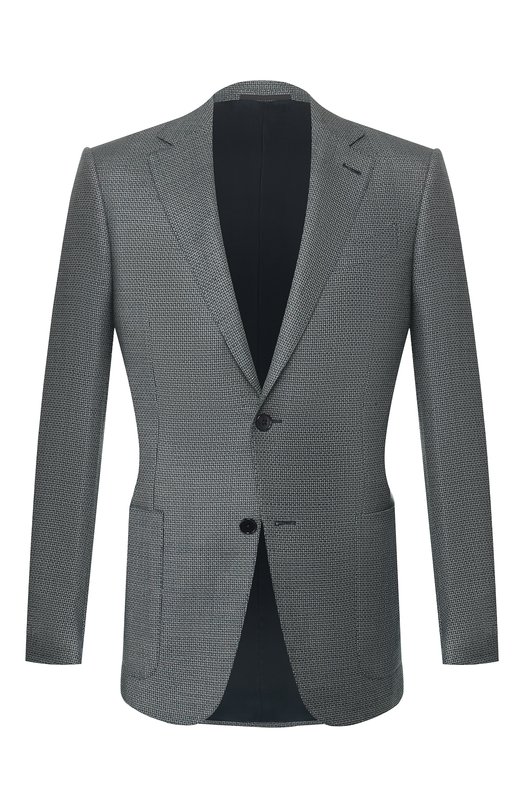 Где купить Пиджак из смеси шелка и шерсти Zegna Zegna 