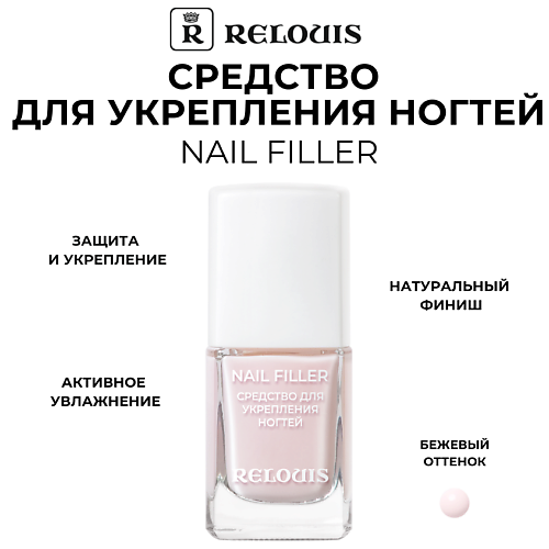 Где купить RELOUIS Средство для укрепления ногтей Nail Filler 11.5 Relouis 