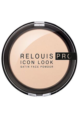 RELOUIS Пудра компактная PRO IconLookSatinFacePowder