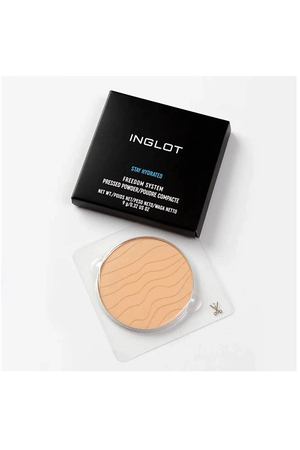 INGLOT Пудра компактная для лица Freedom stay hydrated минеральная