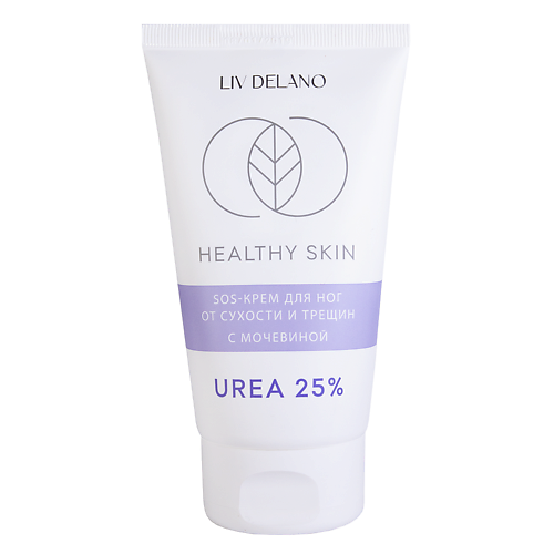 Где купить LIV DELANO Крем для ног SOS от сухости и трещин с мочевиной 25% HEALTHY SKIN 150.0 Liv Delano 