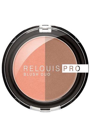 RELOUIS Румяна для лица BLUSH DUO компактные