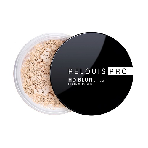 Где купить RELOUIS Пудра фиксирующая с эффектом блюра PRO HD blur effect fixing powder Relouis 