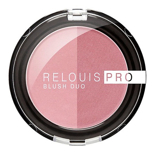 Где купить RELOUIS Румяна для лица BLUSH DUO компактные Relouis 