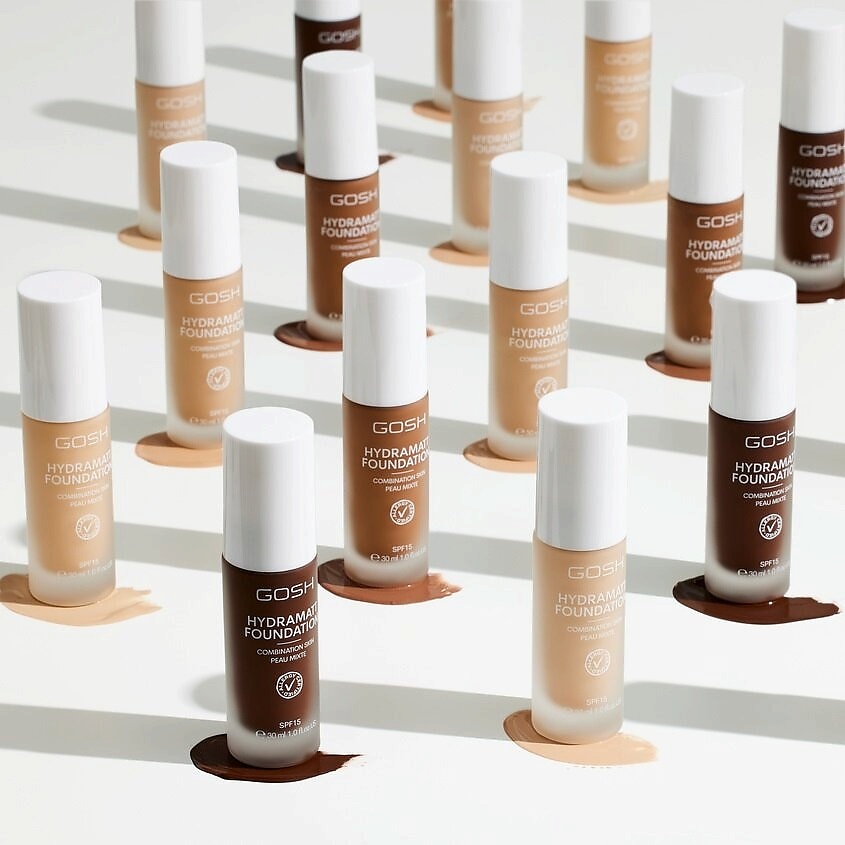 Где купить GOSH Тональная основа для лица Hydramatt Foundation SPF 15 Gosh 