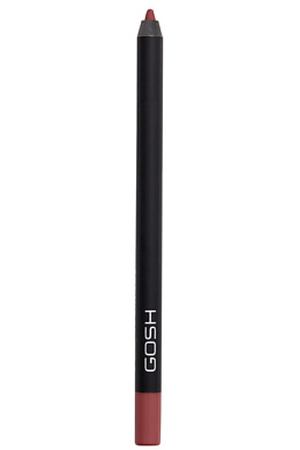 GOSH Карандаш для губ водостойкий Velvet Touch Lipliner Waterproof