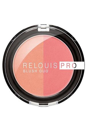 RELOUIS Румяна для лица BLUSH DUO компактные