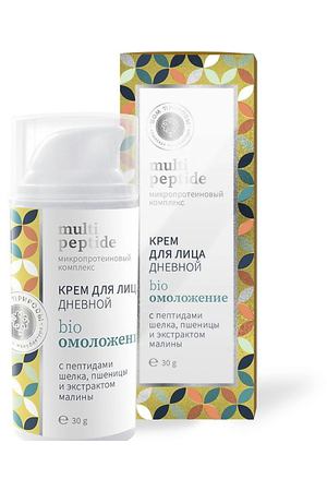 ДОМ ПРИРОДЫ КРЫМСКАЯ МАНУФАКТУРА Крем для лица Дневной БИООМОЛОЖЕНИЕ MULTI PEPTIDE 30.0