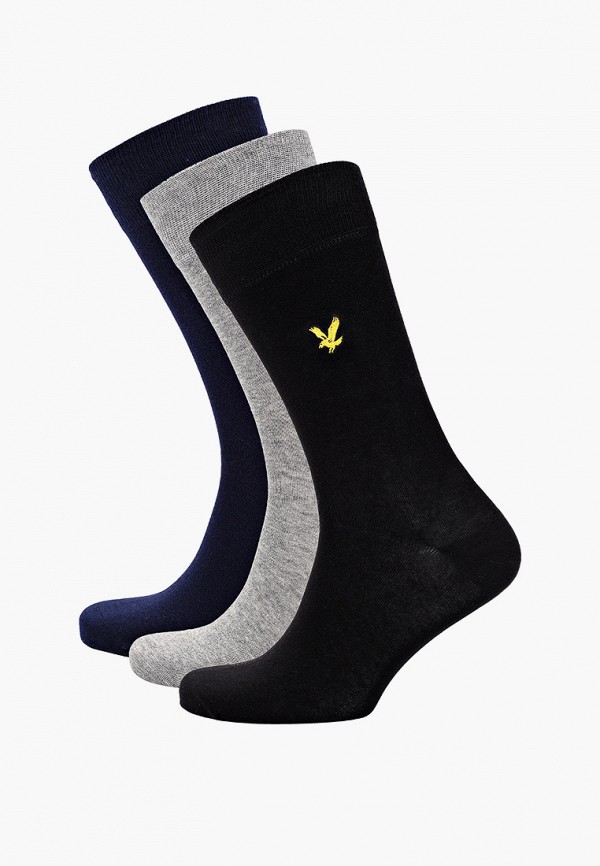 Где купить Носки 3 пары Lyle & Scott Lyle & Scott 