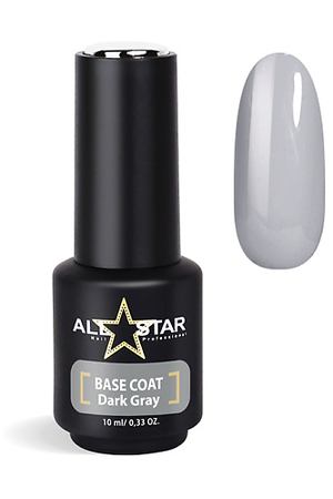 ALL STAR PROFESSIONAL Пластичная цветная база для ногтей BASE COAT "Red"