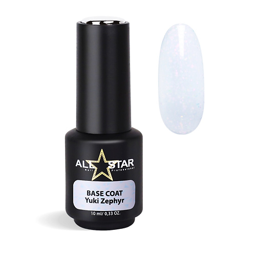 Где купить ALL STAR PROFESSIONAL Пластично-жесткое базовое покрытие, BASE COAT "Yuki Black" All Star Professional 