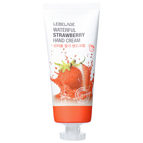 Где купить LEBELAGE Крем для рук с Клубникой Увлажняющий Waterful Strawberry Hand Cream 100.0 Lebelage 