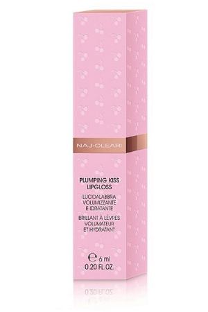 NAJ OLEARI Блеск для губ, придающий объем PLUMPING KISS LIP GLOSS