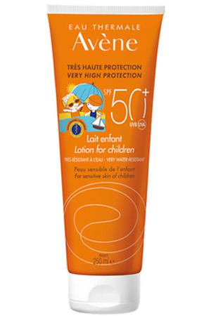 AVENE Солнцезащитное молочко для чувствительной кожи детей SPF50+ High Protection Lotion For Children