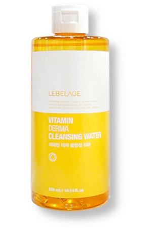 LEBELAGE Очищающая вода с витамином VITAMIN DERMA CLEANSING WATER 300.0