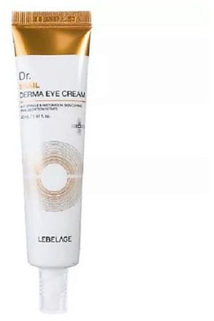 LEBELAGE Крем для глаз с муцином улитки Dr. SNAIL DERMA EYE CREAM 40.0