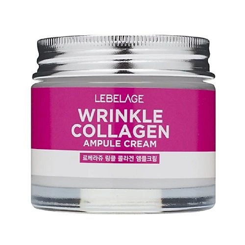 Где купить LEBELAGE Ампульный крем с коллагеном WRINKLE COLLAGEN AMPOULE CREAM 70.0 Lebelage 