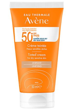 AVENE Крем солнцезащитный тонирующий SPF 50+ Very High Protection Tinted Cream