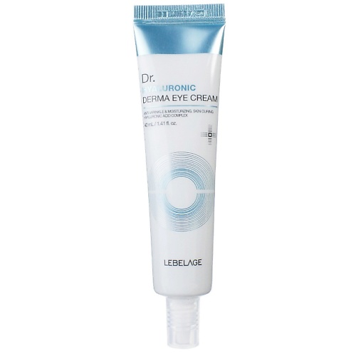 Где купить LEBELAGE Крем для глаз с гиалуроновой кислотой Dr. HYALURONIC DERMA EYE CREAM 40.0 Lebelage 