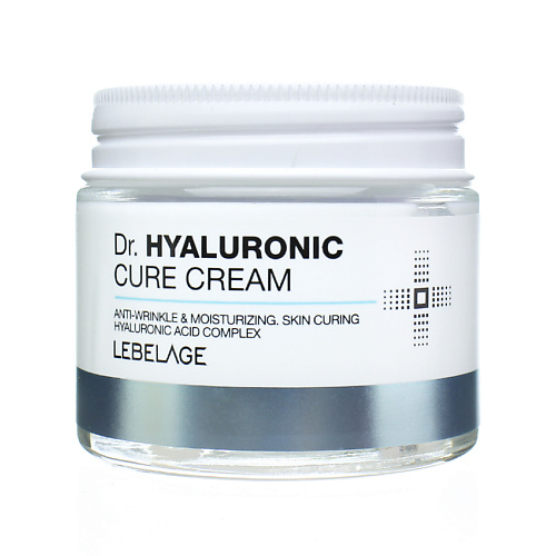 Где купить LEBELAGE Крем для лица с Гиалуроновой кислотой антивозрастной Dr. Hyaluronic Cure Cream 70.0 Lebelage 