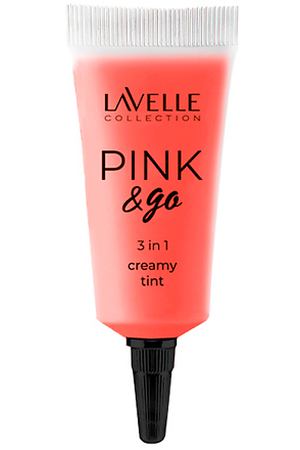 LAVELLE COLLECTION Кремовый тинт PINK & GO для щек, губ и глаз