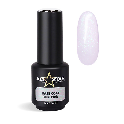 Где купить ALL STAR PROFESSIONAL Пластично-жесткое базовое покрытие, BASE COAT "Yuki Black" All Star Professional 