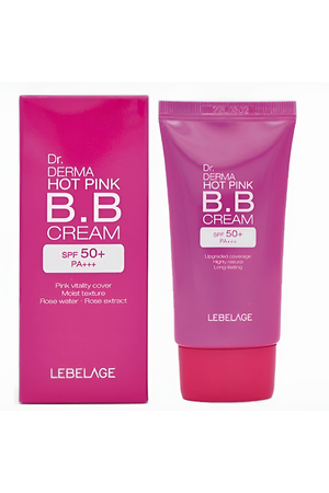 LEBELAGE Dr. Derma Hot Pink Увлажняющий ВВ крем SPF50+ PA+++