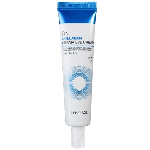 Где купить LEBELAGE Крем для глаз с коллагеном Dr. COLLAGEN DERMA EYE CREAM 40.0 Lebelage 