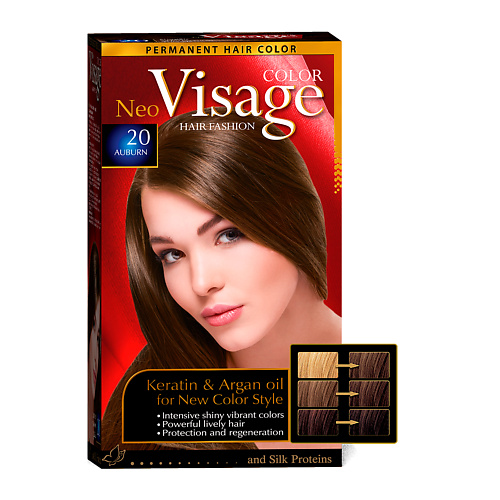 Где купить VISAGE COLOR HAIR FASHION Краска для волос Intensive Red 34 Visage Color Hair Fashion 