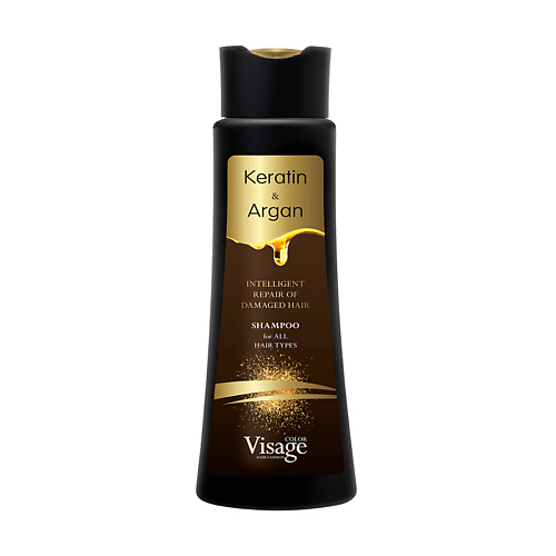 Где купить VISAGE COLOR HAIR FASHION Шампунь Кератин и Арган  SHAMPOO KERATIN & ARGAN 400 Visage Color Hair Fashion 