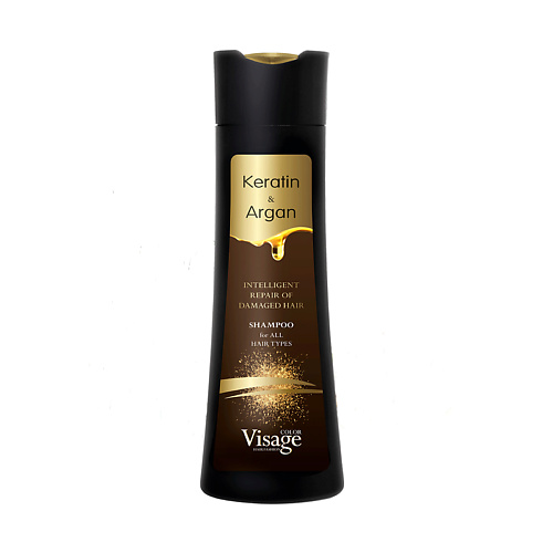 Где купить VISAGE COLOR HAIR FASHION Шампунь Кератин Арган SHAMPOO KERATIN & ARGAN 400.0 Visage Color Hair Fashion 