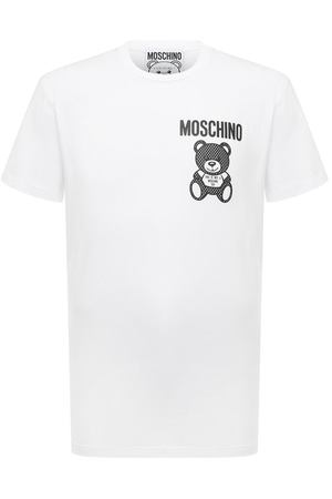 Хлопковая футболка Moschino