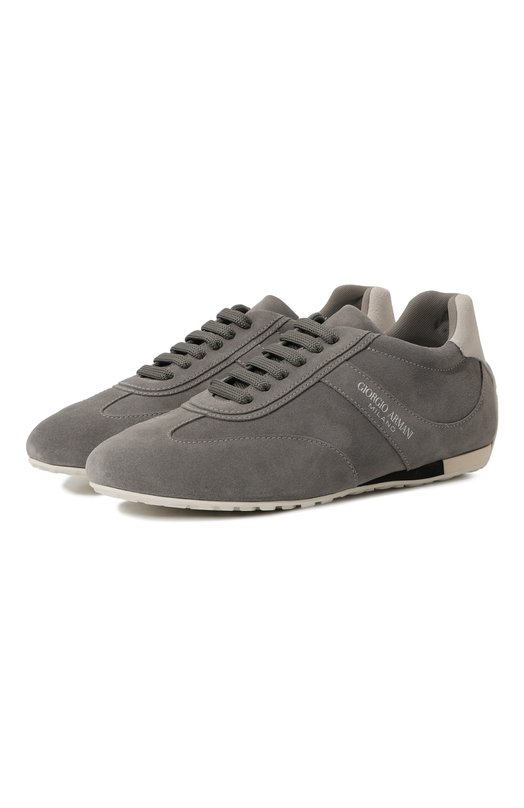 Где купить Замшевые кроссовки Tenis Giorgio Armani Giorgio Armani 