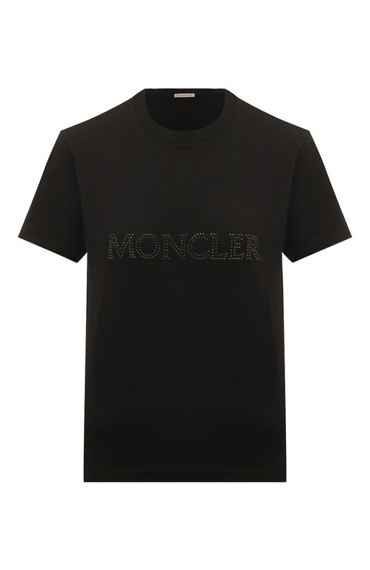 Где купить Хлопковая футболка Moncler Moncler 